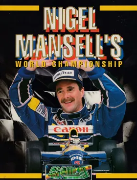 Nigel Mansell's World Championship (UK) (128K) (2 faces) (1993) box cover front